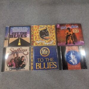 Blues Music CD Lot 6 Titles Tinsley Ellis Saffire Antone's Women Get The Blues 2
